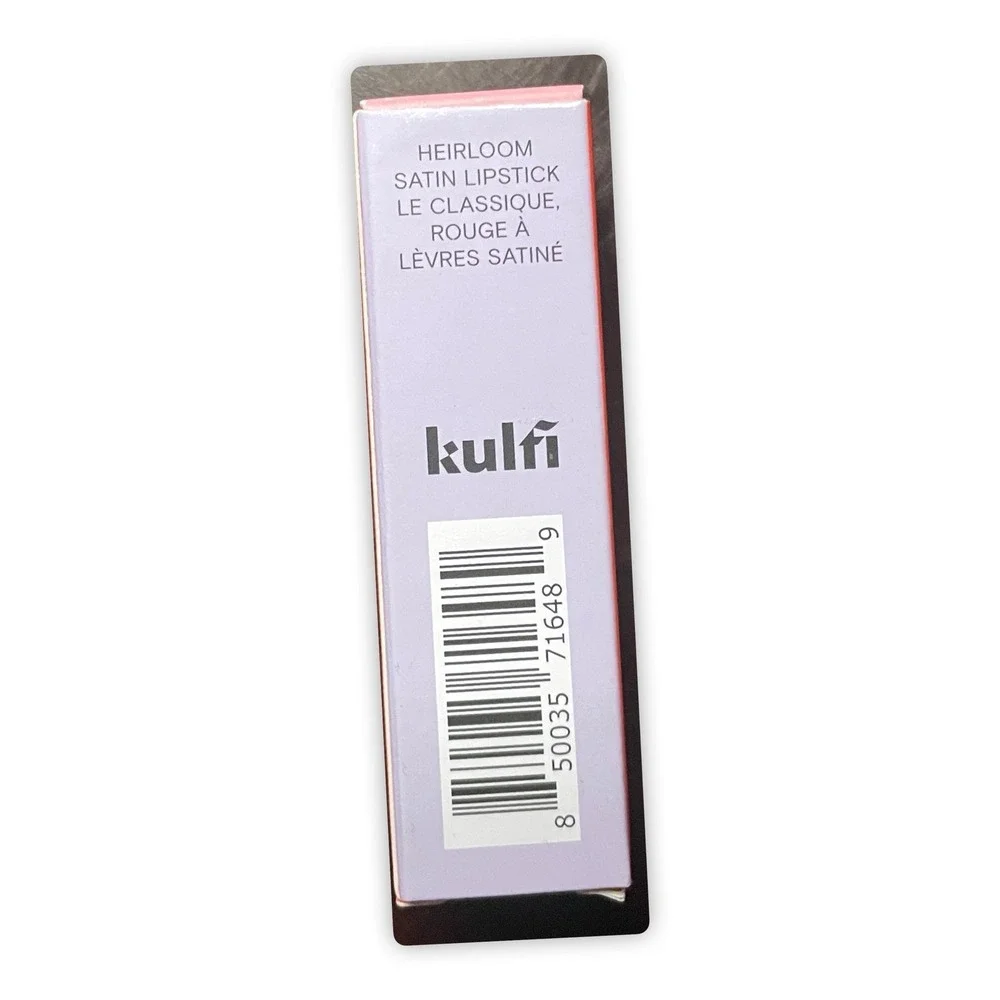 Kulfi Heirloom Satin Lipstick, Bangle‎ Box, 0.11 oz/3G